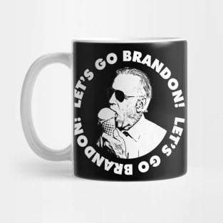 Let's Go Brandon Ice Cream Meme Mug